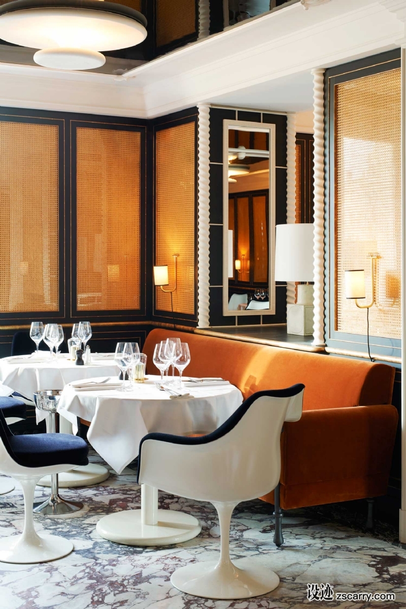 LOULOU-RESTAURANT-Joseph-Dirand-MUSEE-DES-ARTS-DECORATIFS-Paris-Yellowtrace-01.jpg 工装参考,餐饮空间,餐位(卡座),