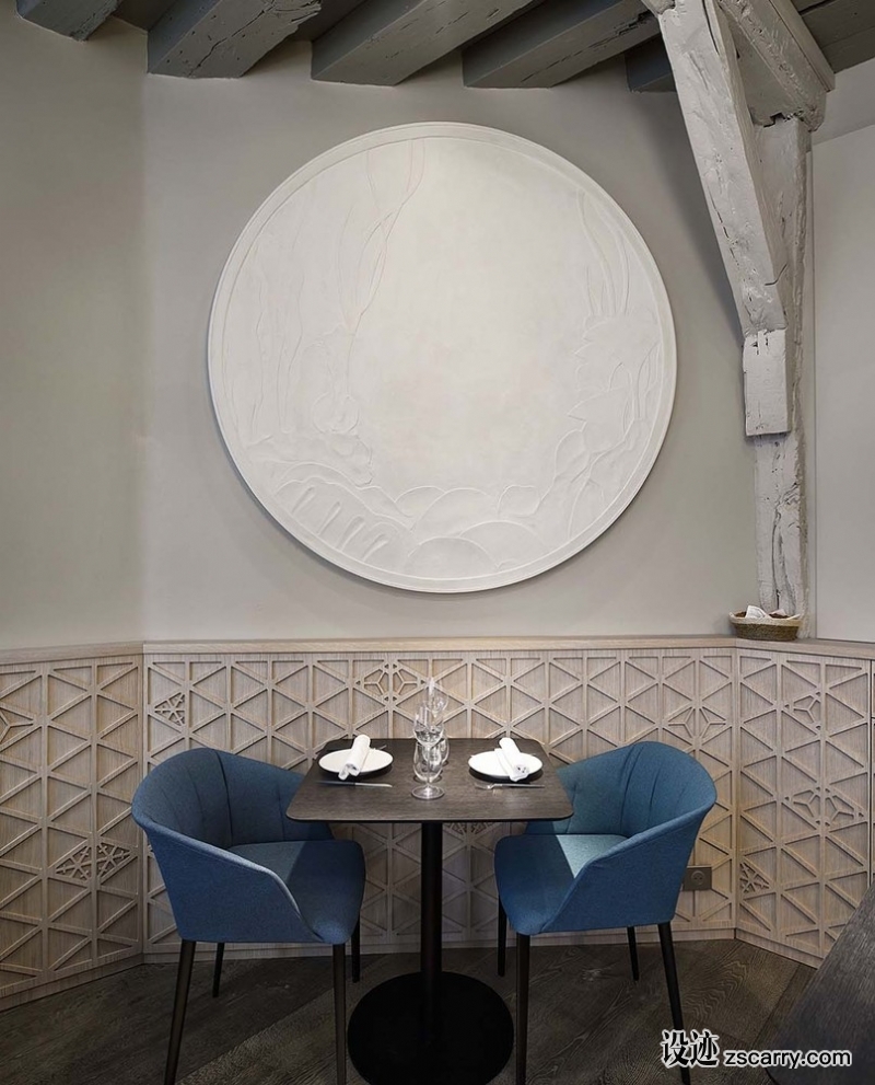 12_Restaurant_Yoshinori_-_Rez_de_chaussée_(8).jpg 工装参考,餐饮空间,餐位(靠墙),