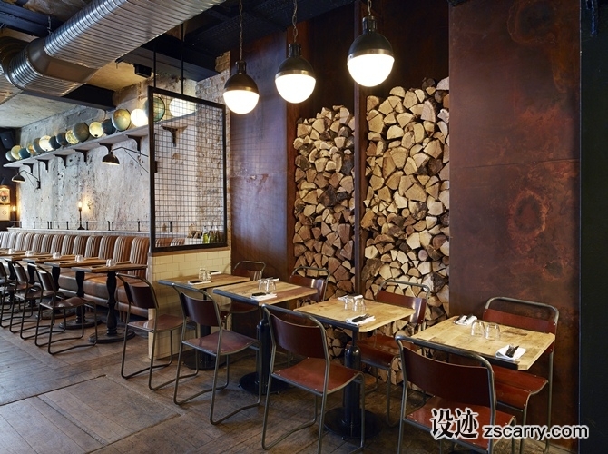 aaapizzaMargherita-011.jpg 工装参考,餐饮空间,餐位(靠墙),
