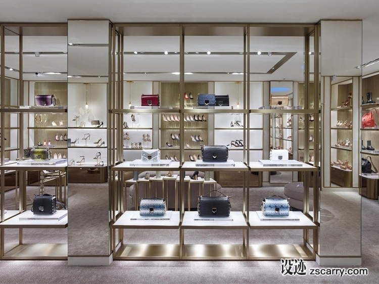 jimmy-choo-boutique-cannes-bychristian-lahoude-studio-2.jpg 工装参考,商业空间,鞋帽手袋,