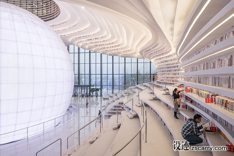 mvrdv-completes-tianjin-binhai-library-6.jpg 工装参考,商业空间,书店,