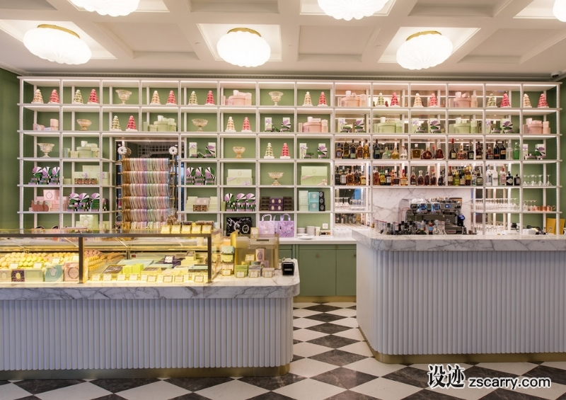 Ladurée+patisserie+Geneva.jpg 工装参考,商业空间,食品,