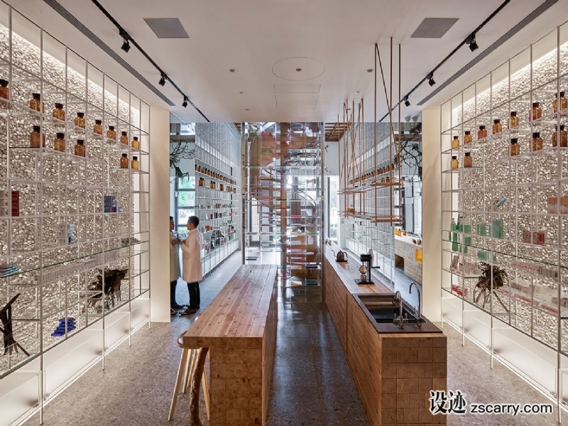 f13_molecure_pharmacy_taichung_taiwan_waterfrom_design_yatzer.jpg 工装参考,商业空间,日化用品,