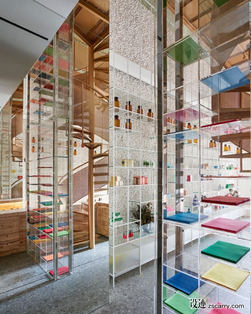 s1_molecure_pharmacy_taichung_taiwan_waterfrom_design_yatzer.jpg 工装参考,商业空间,日化用品,