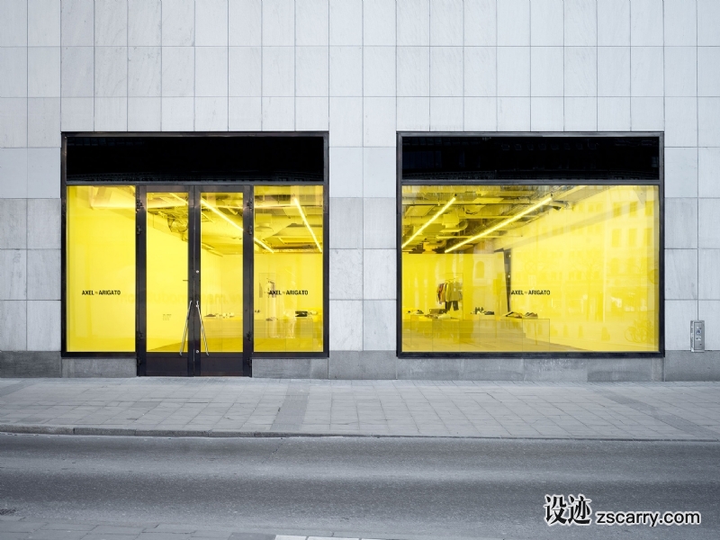 Axel-Arigato-Gallery-in-Stockholm-by-Christian-Hallerod-Yellowtrace-01.jpg 工装参考,商业空间,店铺门头,