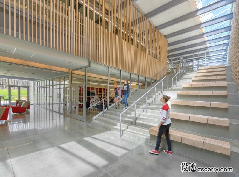 Reeds_Spring_Middle_School_-_DWa_09.jpg 工装参考,公共空间,公共阶梯,