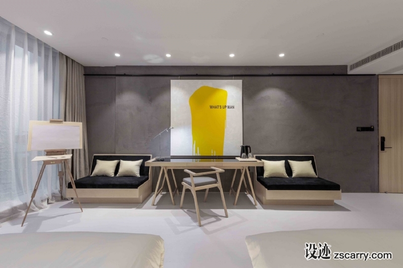 Wheat_Youth_Arts_Hotel_by_LI_Xiang-0005.jpg 工装参考,酒店民宿,酒店客房,