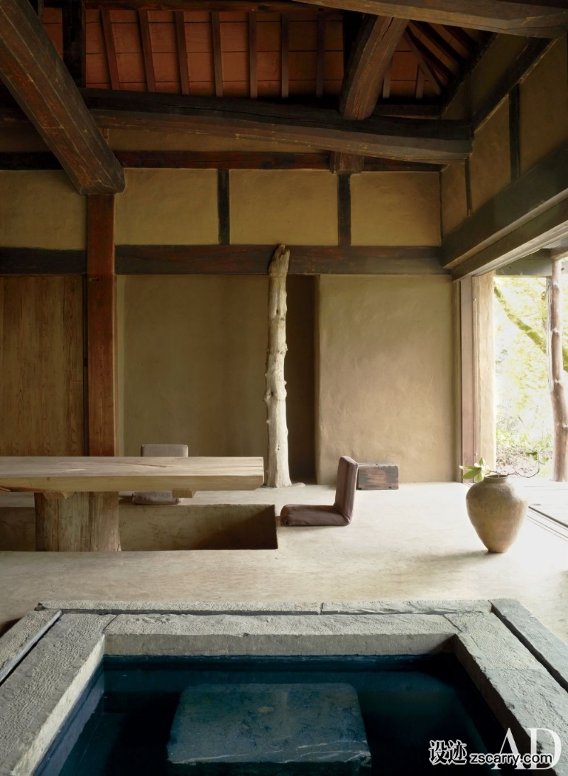 rustic-dining-room-axel-vervoordt-belgium-201108_1000-watermarked.jpg 工装参考,酒店民宿,SPA泳池,