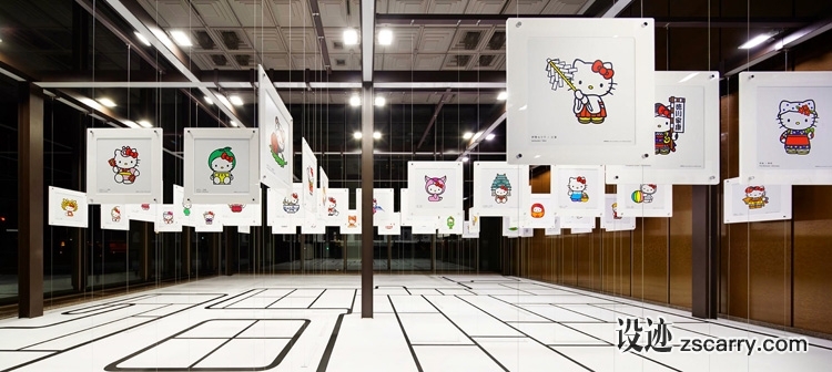2-hello-kitty-exhibition-in-tokyo-by-nagoya-iwama-japan.jpg 工装参考,展示空间,展位展馆,