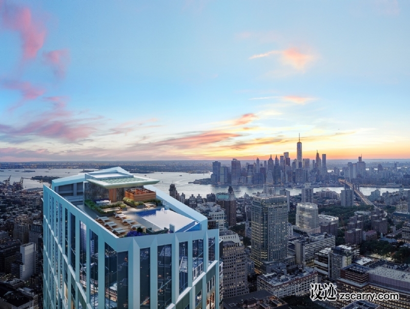24A_ROOFTOP_POOL_Without_tree-20171109-JRv2.jpg 工装参考,户外空间,屋顶休闲,
