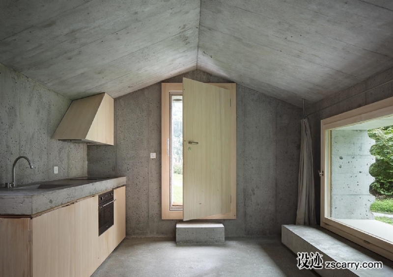 Concrete-Cabin-07.jpg 局部参考,厨房元素,油烟机,