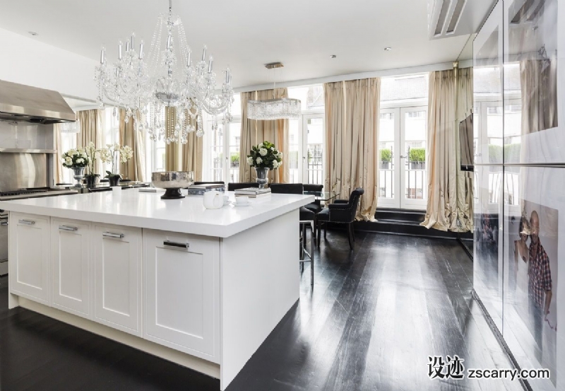Alexander-McQueen-penthouse-kitchen-A.jpg 局部参考,厨房元素,岛台,