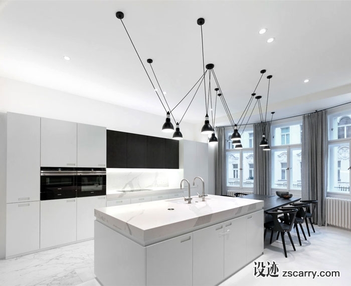 apartment-prague-oooox-7.jpg 局部参考,厨房元素,岛台,
