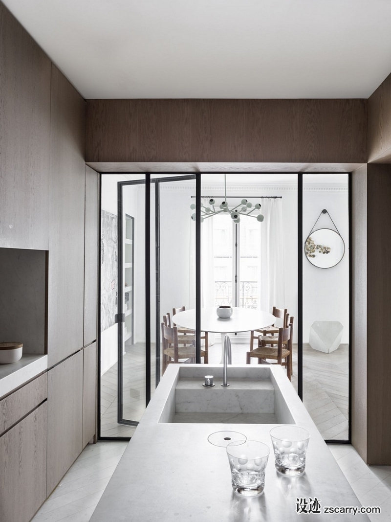 JR-Apartment-by-Nicolas-Schuybroek-Architects-10.jpg 局部参考,厨房元素,岛台,