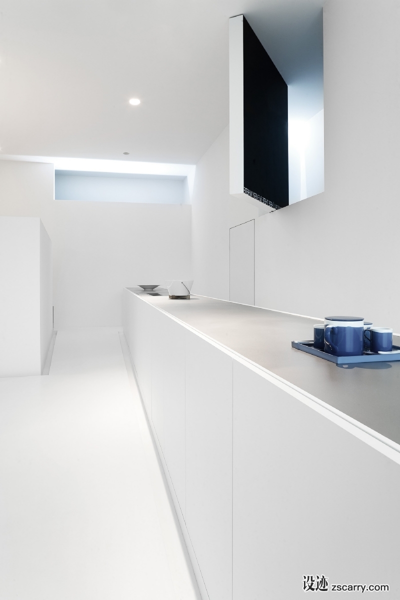 hidden-loft-minimalism-5.jpg 局部参考,厨房元素,橱柜台面,