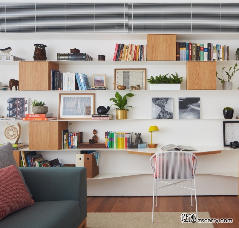 7.jpg 局部参考,硬装元素,书架壁龛,