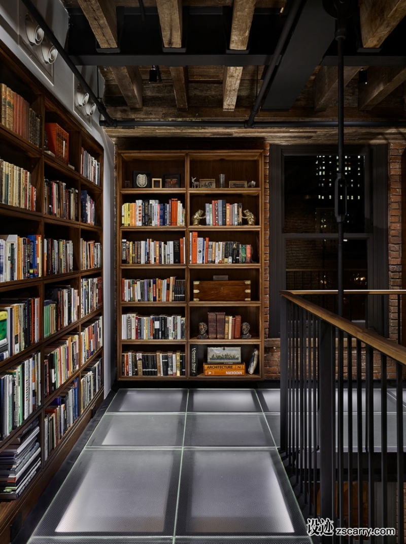 10-Hubert-Street-ODA-NY-07-850x1137.jpg 局部参考,硬装元素,书架壁龛,