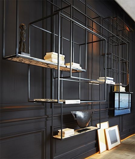 90c8239c530233a7891e44f5be533a7d.jpg 局部参考,硬装元素,书架壁龛,