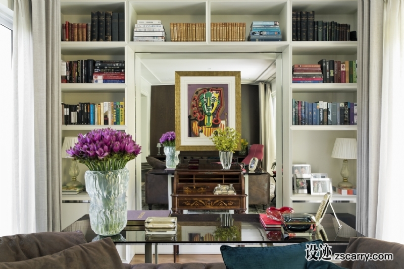 5042.jpg 局部参考,硬装元素,书架壁龛,