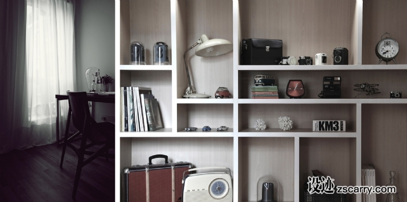 a015-1461694389.jpg 局部参考,硬装元素,书架壁龛,