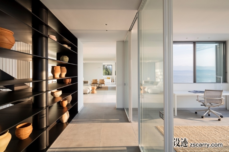 Corfu_vacation_house_078.jpg 局部参考,硬装元素,书架壁龛,