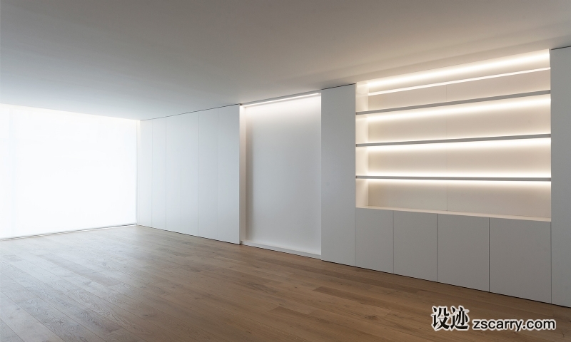 FRAN-SILVESTRE-ARQUITECTOS_HOUSE-IN-RUZAFA_13.jpg 局部参考,硬装元素,书架壁龛,