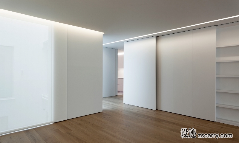FRAN-SILVESTRE-ARQUITECTOS_HOUSE-IN-RUZAFA_15.jpg 局部参考,硬装元素,书架壁龛,