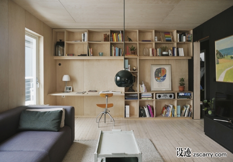 Kaia_Brænne_02.jpg 局部参考,硬装元素,书架壁龛,