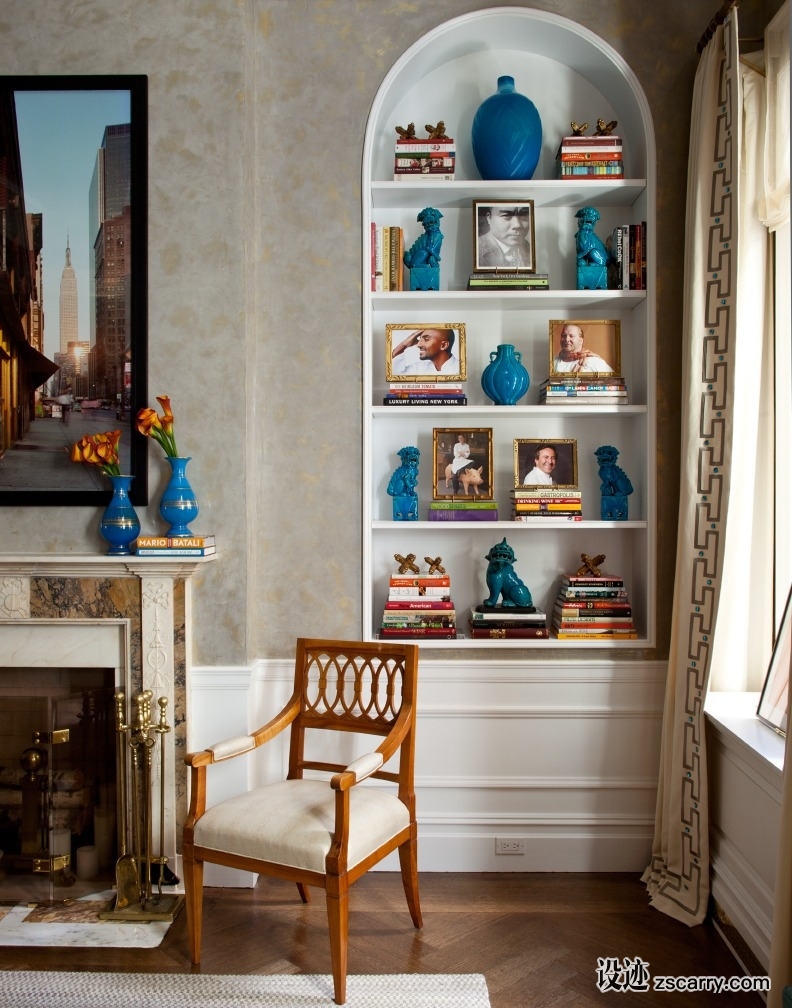 kipsbay-6.jpg 局部参考,硬装元素,书架壁龛,