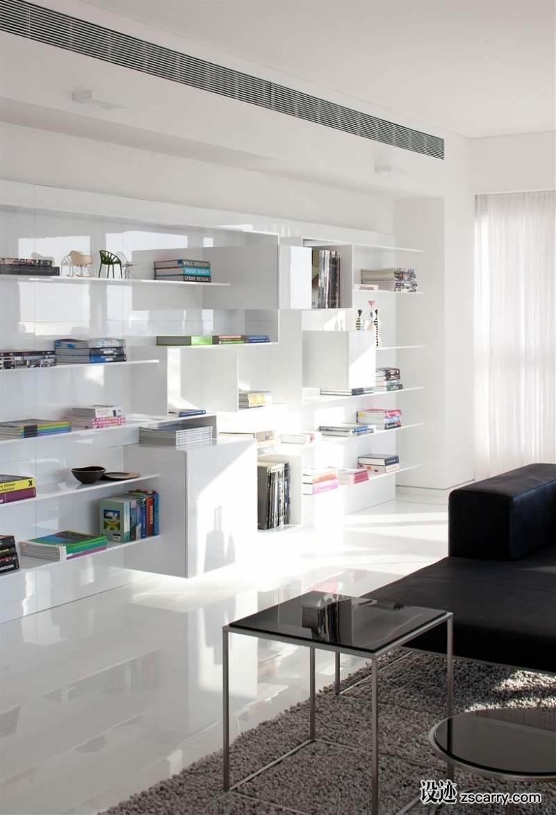 manhattan-apartment-05.jpg 局部参考,硬装元素,书架壁龛,