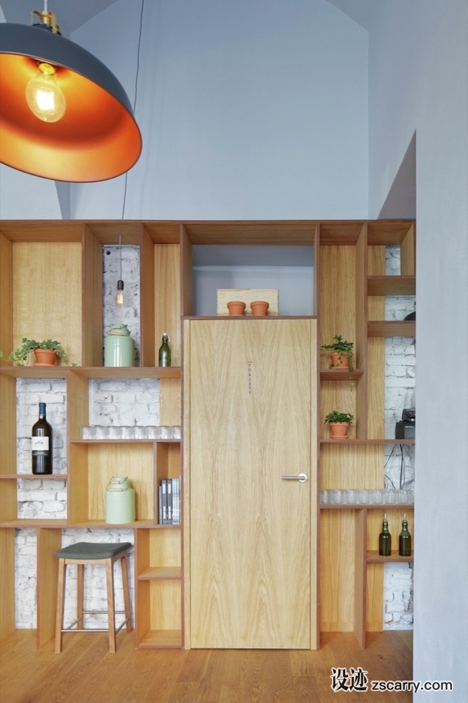 Nejen_Bistro_11.jpg 局部参考,硬装元素,书架壁龛,