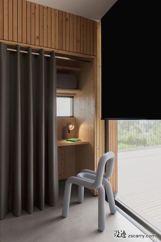 La-Maison-Etiree-12.jpg 局部参考,硬装元素,书桌字台,
