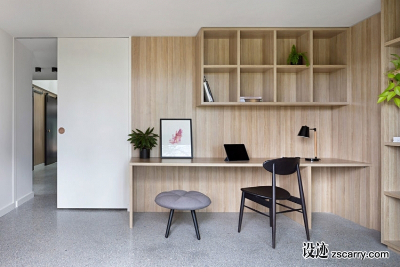 Melbourne-House-from-1970-21-850x566.jpg 局部参考,硬装元素,书桌字台,