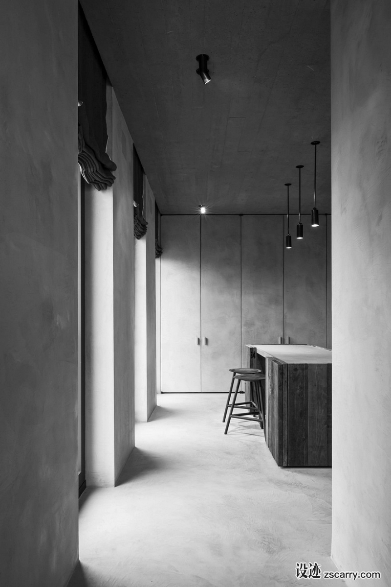 Concrete-Penthouse-in-Antwerp-by-Vincent-Van-Duysen-6.jpg 局部参考,硬装元素,壁橱矮柜,