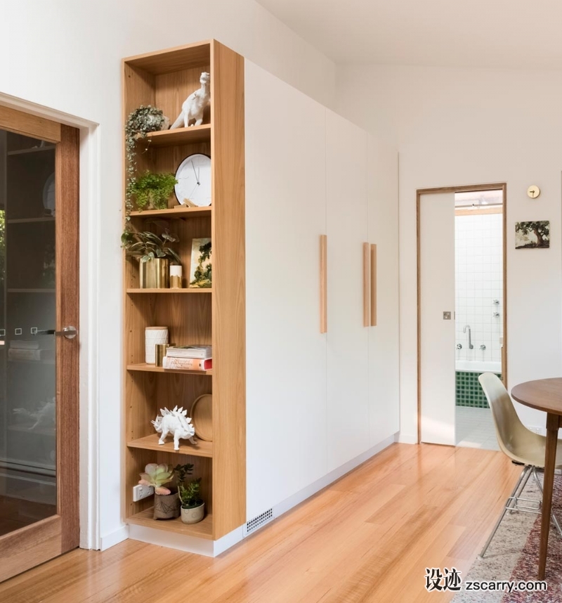 storage-cupboard-wooden-shelf-end.jpg 局部参考,硬装元素,壁橱矮柜,