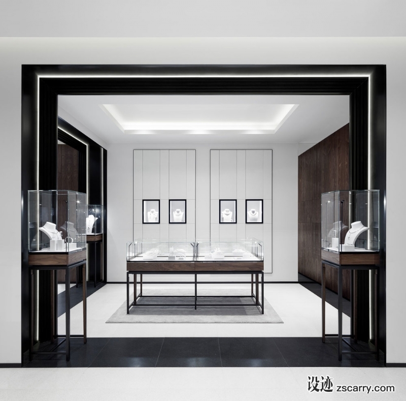 David+Thulstrup+designs+symmetrical+space+for+Georg+Jensen+boutique.jpg 局部参考,硬装元素,垭口,