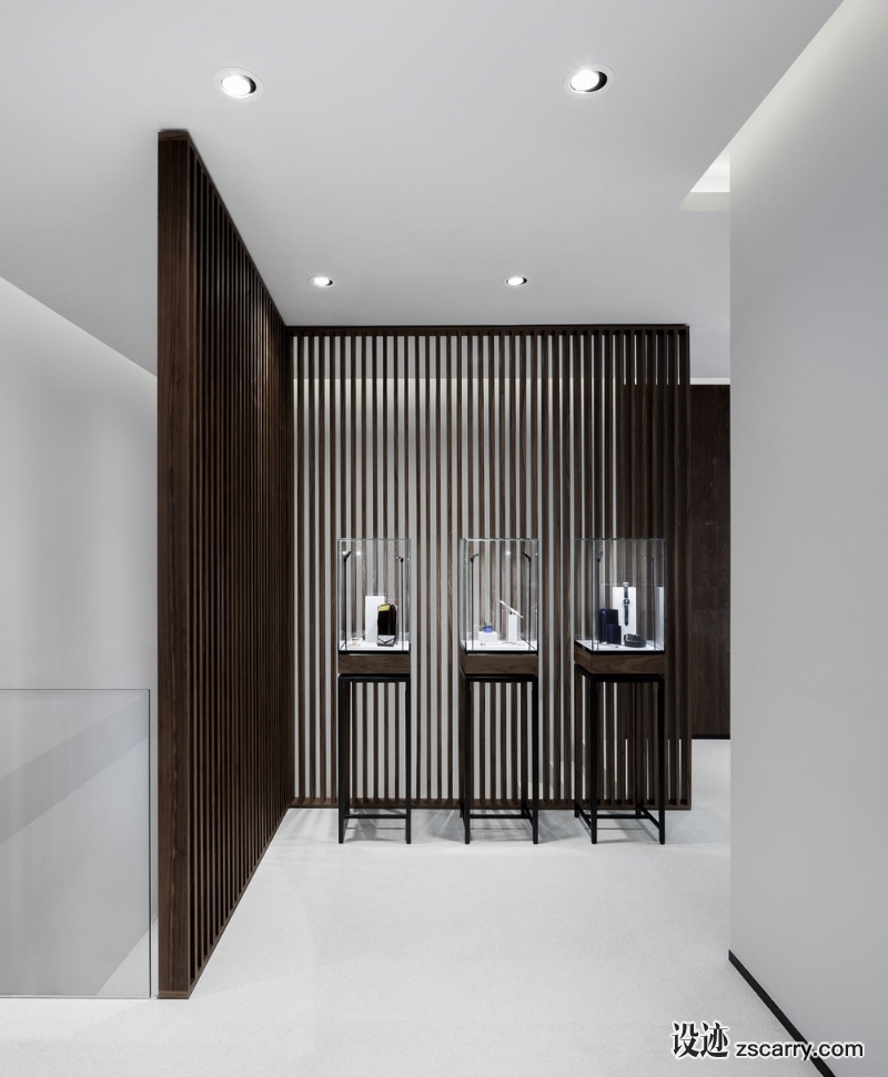 David+Thulstrup+designs+symmetrical+space+for+Georg+Jensen+boutique (2).jpg 局部参考,硬装元素,屏风隔断,