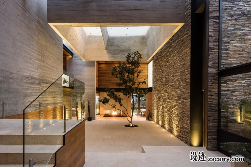 Casa_Encinos_01.jpg 局部参考,墙面,肌理造型,