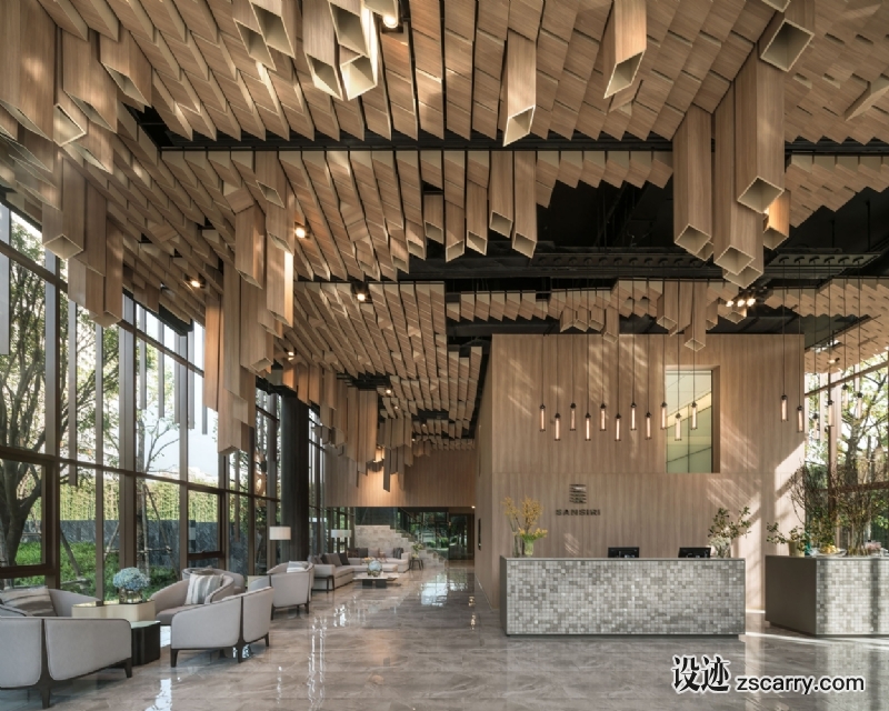 1_Sansiri-OkaHaus-10.jpg 局部参考,天花,元素阵列,