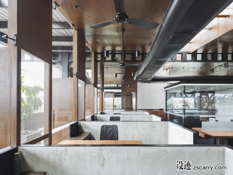 01_SJK_Architects_Hubli_Office.jpg 局部参考,天花,原始裸露,
