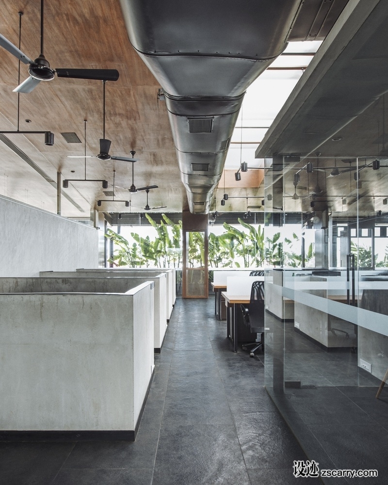 02_SJK_Architects_Hubli_Office.jpg 局部参考,天花,原始裸露,