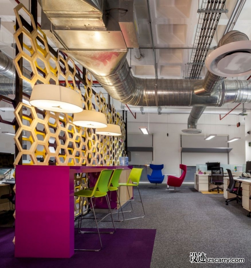 Astra-Zeneca-Offices-by-Space-07.jpg 局部参考,天花,原始裸露,