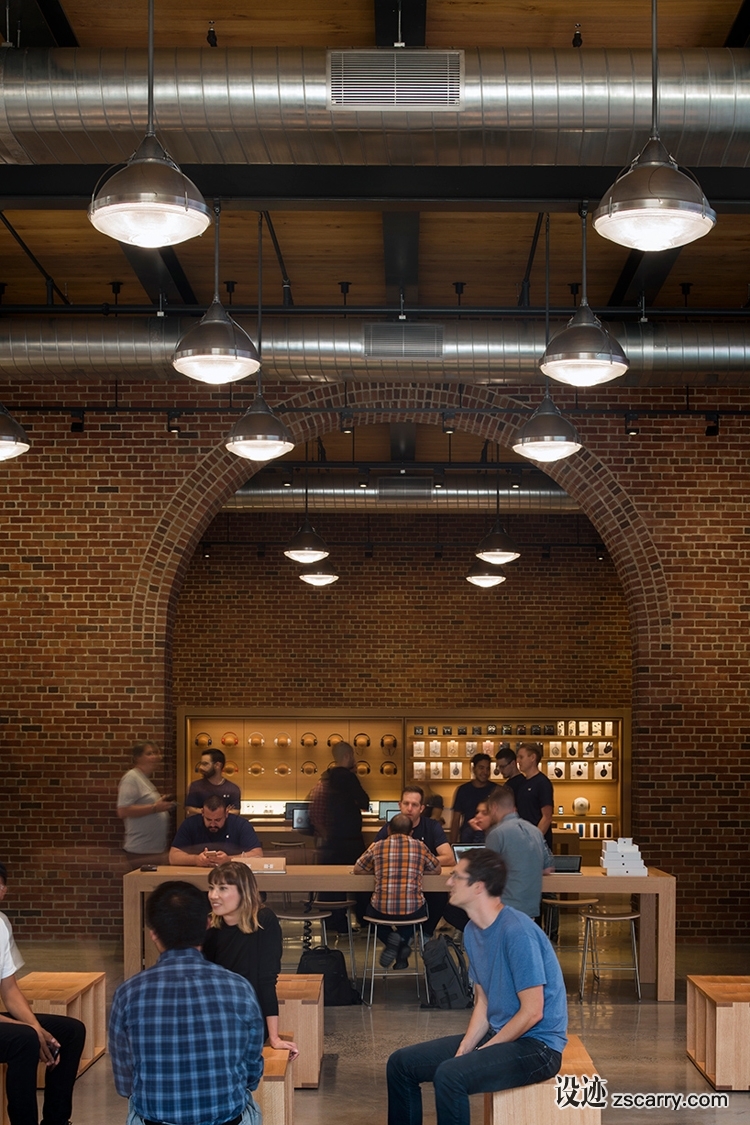 williamsburg-apple-store-bohlin-cywinski-jackson-brooklyn-6.jpg 局部参考,天花,原始裸露,