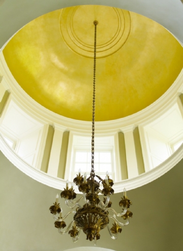 层级灯槽 georgian-traditional-intimate-dining-room-dome.jpg