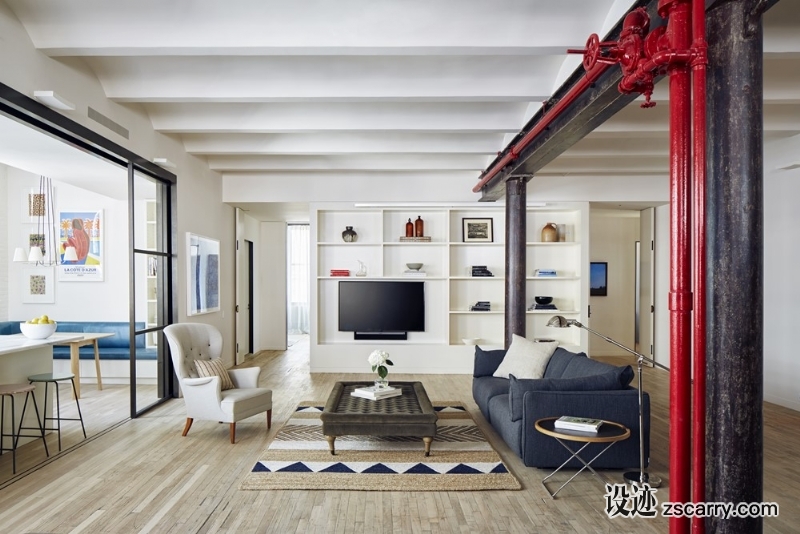 1497507338_lafayette-loft-by-lang-architecture.jpg 软装参考,客厅搭配,现代气氛,