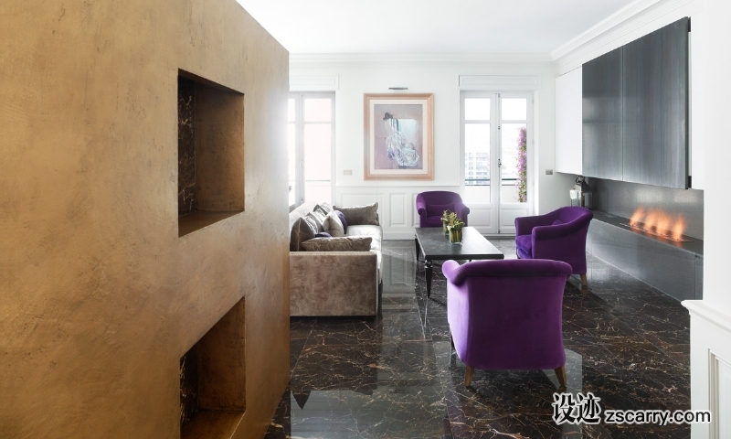 Appart-Carre-dor-paysage-5.jpg 软装参考,客厅搭配,现代气氛,