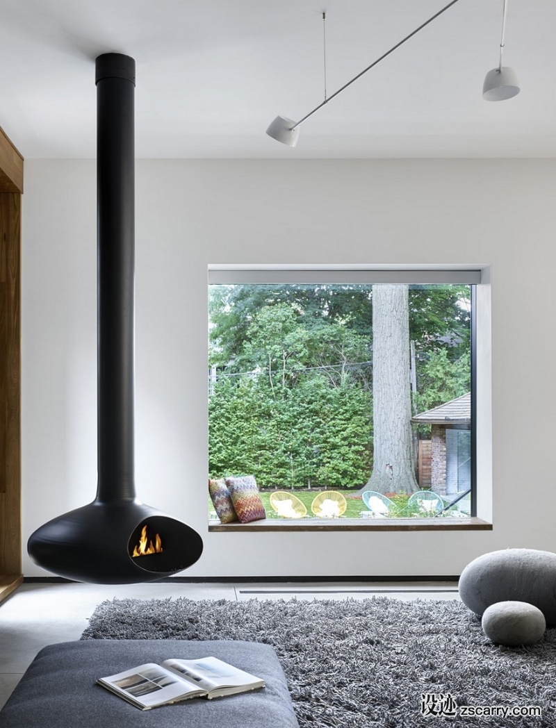 Bilateral-House-in-Toronto-Audax-7.jpg 软装参考,客厅搭配,现代气氛,