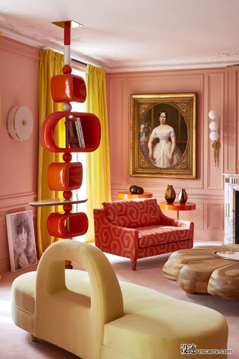 coin-salon-rose.jpg 软装参考,客厅搭配,现代气氛,