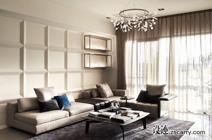 elegant-apartment-using-gold-tones-located-taichung-city-taiwan-04-696x459.jpg 软装参考,客厅搭配,现代气氛,