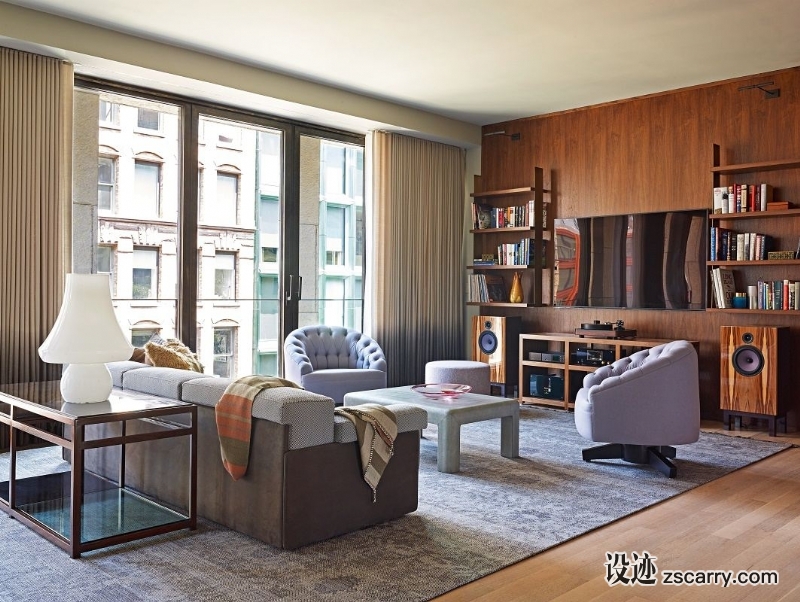 Frampton-Bond-family-room.jpg 软装参考,客厅搭配,现代气氛,